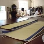 Picture of making custom carpets from material you supply.