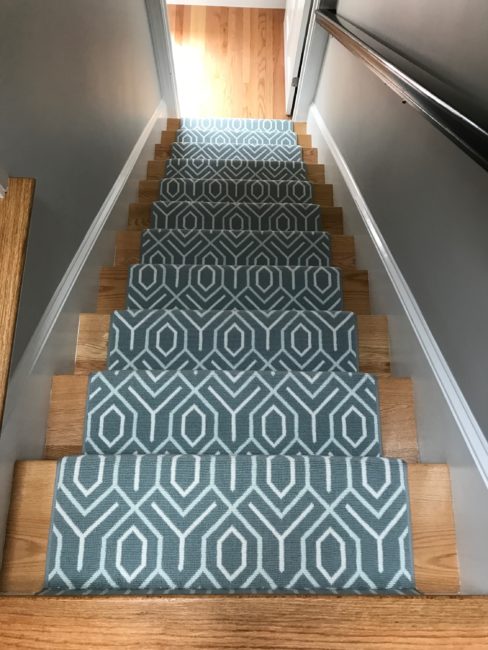 wool hemp stair runner