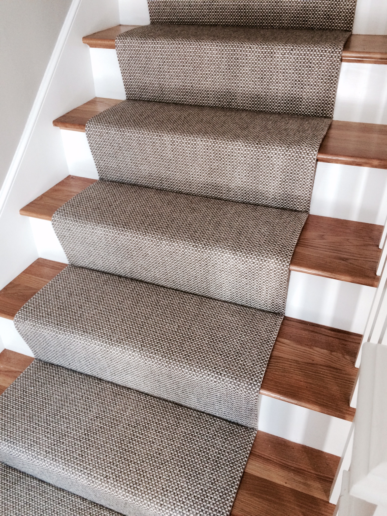 flat weave wool stair runner