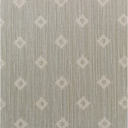 The Carpet Workroom light blue/green with diamonds carpet sample