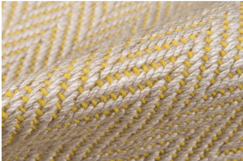 Momeni, Silky, Yellow close up rug