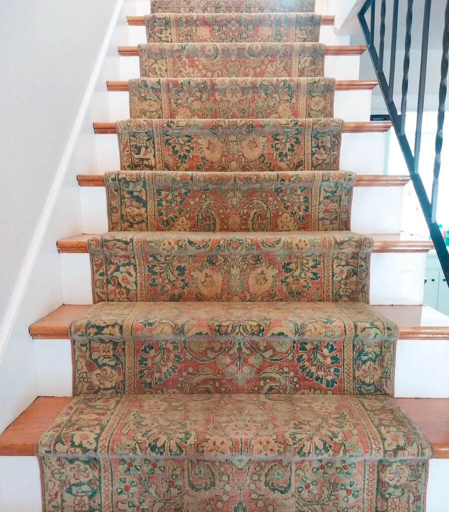 stairs, stair carpet, stair runner, stair transformation