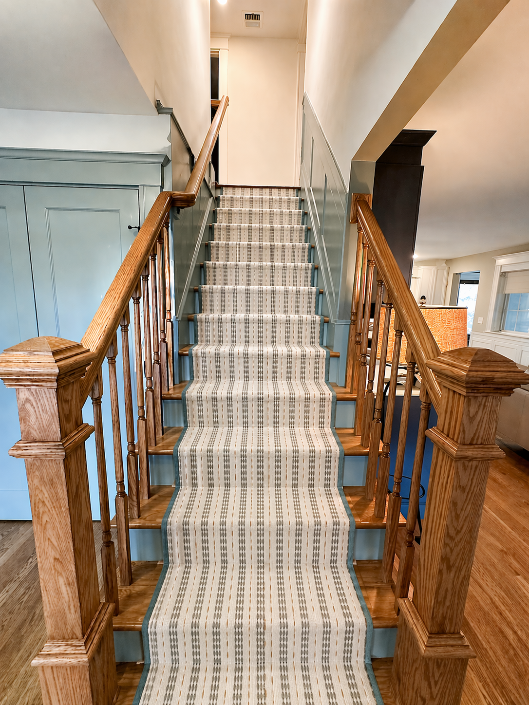 ai rendering of stair runner